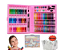 MALETA ARTISTICA ESCOLAR ROSA 150 PCS MS-150G - Imagem 1