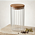 POTE HERMETICO ONDULADO BAMBU 1500ML QH-0465 - Imagem 1