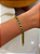 Pulseira Folheada a Ouro 18K Zirconia Crave jada Verde Esmeralda  0911862 - Imagem 1