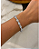 Pulseira Folheada a Prata Gota Zirconia 0911804 - Imagem 1
