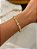 Pulseira Folheado a Ouro18k Gota Zirconia 0911803 - Imagem 1