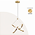 PENDENTE LED LUPI DOURADO 24W BRANCO QUENTE 60223082 - Imagem 4