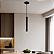 PENDENTE TUBO 30CM HANGING LIGHT/COLGANTE PRETO 7111300-08 - Imagem 2
