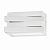 ARANDELA TRAMA RETANGULAR BRANCO FOSCO 40W 1XE27 191125-11 - Imagem 1