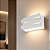 ARANDELA TRAMA RETANGULAR BRANCO FOSCO 40W 1XE27 191125-11 - Imagem 3