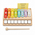 BRINQUEDO MUSICAL  2 EM 1 XILOFONE E PIANO YK1239 - Imagem 1