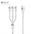 CABO TRI BRAIDS PRO CB-204 BRANCO - Imagem 1