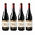 Combo 4x Vinho Tinto Francês AOP Côtes du Rhône Expert Club 750ml - Imagem 1