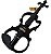 Violino Elétrico Barth 4/4 Bk + Case+ Arco+ Breu+ Fone+ Cabo Preto - Imagem 6