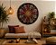 Mandalas em MDF Pintadas à Mão com Pontilhismo - Imagem 1