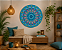 Mandalas em MDF Pintadas à Mão com Pontilhismo - Imagem 1