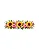 Transfer Termocolante DTF Barrado 27x11cm Floral - Imagem 3