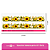 DTF Têxtil Barrado 27x11cm Floral - Imagem 4