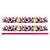 DTF Têxtil Barrado 27x11cm Floral - Imagem 3