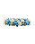 Transfer Termocolante DTF Barrado 27x11cm Floral - Imagem 2