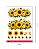 Transfer Termocolante DTF Cartela 13x18cm Floral - Imagem 2