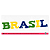 DTF Têxtil Barrado 27x11cm Vai, Brasil! - Imagem 3