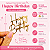 Aplique Para Bentô Cake - Happy Birthday (Kit com 4 Unidades) - Imagem 2