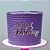 Aplique Para Bolo - Happy Birthday (Modelo 03) - Imagem 5