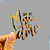 Aplique Para Bentô Cake - Mãe, Te Amo (Kit com 4 Unidades) - Imagem 1