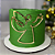 Aplique Para Bolo - Anjo Natalino Dourado – Decoração de Natal - Imagem 1