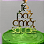 Topo de Bolo - Árvore de Natal Palavras Dourado - Decoração Natalina - Imagem 3