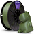 Filamento PLA Verde Oliva Velvet - Voolt3D - 1Kg - Imagem 1