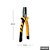 Alicate Universal 8" Cabo Emborrachado Amarelo - Imagem 2