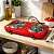 Fogão Elétrico Portátil 2 Bocas 2000W Vermelho Futuro Casa para Camping e Cozinha - Imagem 3