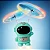 Drone Astronauta Boomerang Com 02 Hélices Brinquedo Infantil - Imagem 2