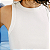 Regata Feminina Cropped Em Ribana - Imagem 5