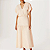 Vestido Midi Feminino Evase Franzido - Imagem 1