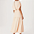 Vestido Midi Feminino Evase Franzido - Imagem 3