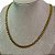 Colar Choker Escama Tamanho Único Banhado a Ouro 18K - Imagem 3