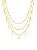 Colar Triplo Minimalista Banhado a Ouro 18k - Imagem 2