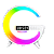 LUMINÁRIA RGB CARREGADOR INDUÇÃO ALARME G-SPEAKER - Imagem 1