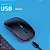 Mouse Sem Fio Bluetooth Wi-Fi RGB Preto - Imagem 4