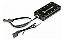 Controladora Gamer Para Cooler FAN, Rise Mode, ARGB, 5V, AURA 6 Pinos, Com Controle Remoto - RM-CON-01-5V - Imagem 3