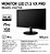 Monitor 21.5" HD, Vx Pro, 75Hz, 5ms, VGA e HDMI, VESA, Preto - VX215X - Imagem 4