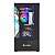 Gabinete Gamer Aquário, Hayom, Mini Tower, Micro-ATX/ITX, Vidro Temperado Lateral, Com 3 Fans Led RGB, Preto - GB1794 - Imagem 2