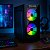Gabinete Gamer Mid Tower, Clanm Kaesar, ATX/Micro-ATX, Vidro Temperado Frontal, Preto - Imagem 6