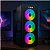 Gabinete Gamer Mid Tower, Clanm SMOG, ATX/Micro-ATX/Mini-ITX, Vidro Temperado Frontal/Lateral, Preto - Imagem 5