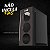Gabinete Gamer Mid Tower, Clanm SMOG, ATX/Micro-ATX/Mini-ITX, Vidro Temperado Frontal/Lateral, Preto - Imagem 3