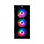 Gabinete Gamer Mid Tower, Hayom, ATX/Micro-ATX, Vidro Temperado Lateral, Com 4 Fans Led RGB, Preto - GB1749 - Imagem 2