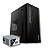 Gabinete Office Com Fonte 200W, Monocron, Micro-ATX, Preto - MN1628 - Imagem 1