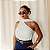 BLUSA GREICE COM FAIXA BERINJELA - Imagem 3
