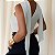 BLUSA GREICE COM FAIXA BERINJELA - Imagem 1