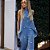 REGATA MADRI POA AZUL JEANS G - Imagem 1