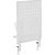 Pegboard Office Painel Organizador Fortrek Grid Space 42x48 Branco - Imagem 6