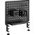 Pegboard Office Painel Organizador Fortrek Grid Space 42x48 Preto - Imagem 1